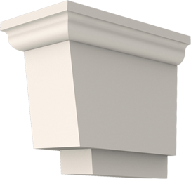 Фасадный декор: Консоль КС-005