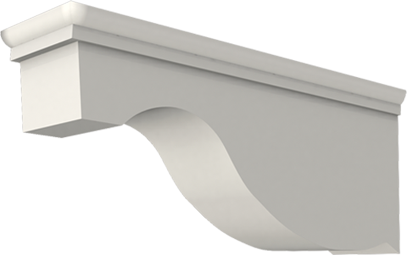 Фасадный декор: Консоль КС-006