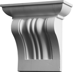 Фасадный декор: Консоль КС-038