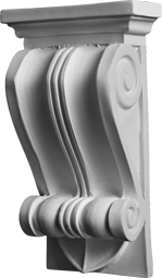 Фасадный декор: Консоль КС-040