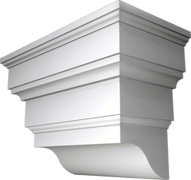 Фасадный декор: Кронштейн КС-801 (Е)