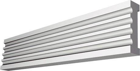 Фасадный декор: Молдинг М-009