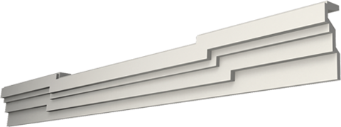 Фасадный декор: Молдинг М-043