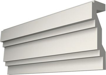 Фасадный декор: Молдинг М-044