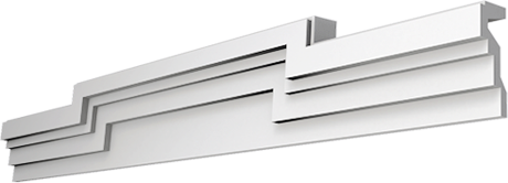 Фасадный декор: Молдинг М-047