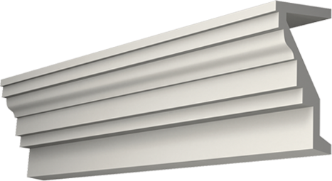 Фасадный декор: Молдинг М-052