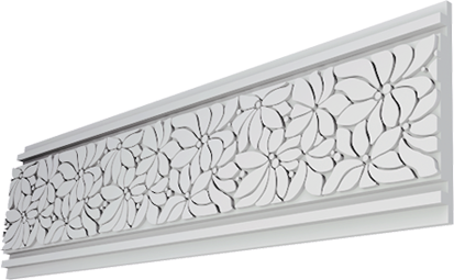 Фасадный декор: Молдинг М-056