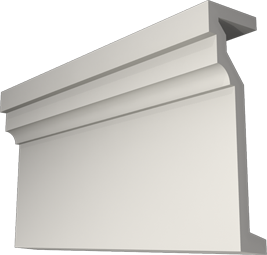 Фасадный декор: Молдинг М-057