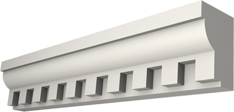 Фасадный декор: Молдинг М-063