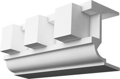 Фасадный декор: Молдинг М-093/3