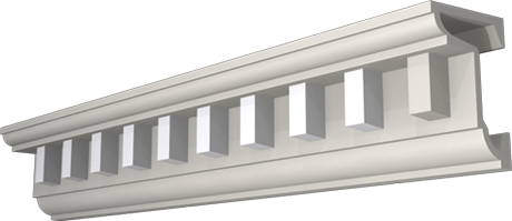 Фасадный декор: Молдинг М-104
