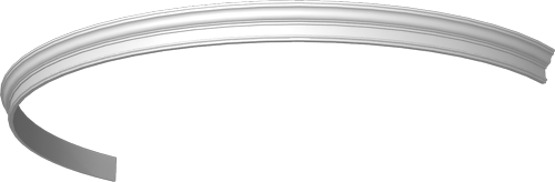 Фасадный декор: Молдинг радиусный МР-026 (19 cегм)