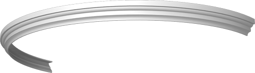 Фасадный декор: Молдинг радиусный МР-031 (34 сегм)