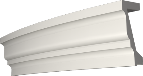 Фасадный декор: Молдинг радиусный МР-042 (1 сегм)