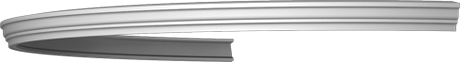 Фасадный декор: Молдинг радиусный МР-042 (33 сегм)