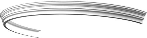 Фасадный декор: Молдинг радиусный МР-052 (17 cегм)