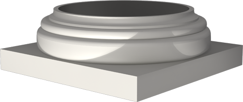 Фасадный декор: База БЗ-001