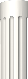Фасадный декор: Ствол полуколонны ПК-701/6 (К)