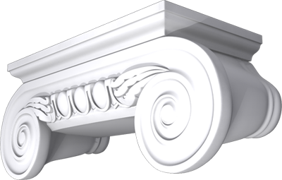 Фасадный декор: Капитель полуколонны (пк8035) ПК-801 (Е)