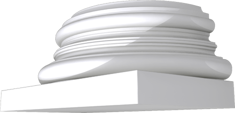 Фасадный декор: Ствол полуколонны (пк8019) ПК-8015 (Е)