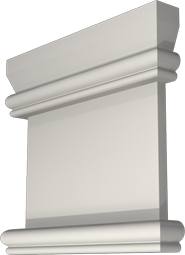 Фасадный декор: Капитель пилястры КП-005