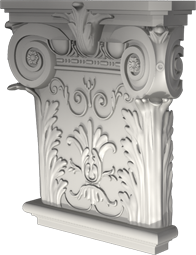 Фасадный декор: Капитель КП-006