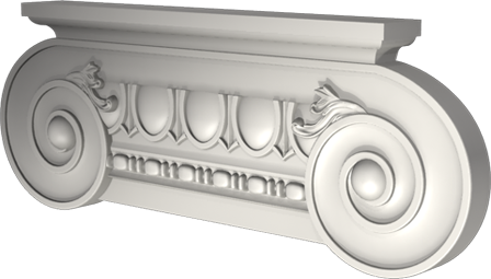 Фасадный декор: Капитель КП-007