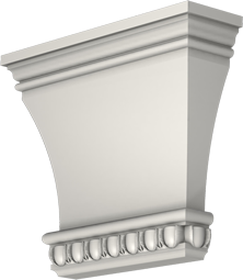 Фасадный декор: Капитель пилястры П-705/1 (К)