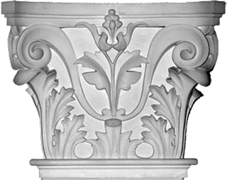 Фасадный декор: Капитель пилястры П-705/2 (К)