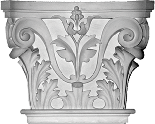 Фасадный декор: Капитель пилястры П-706/2 (К)