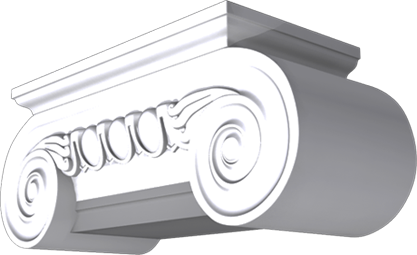 Фасадный декор: Капитель пилястры ПП-802 (Е)