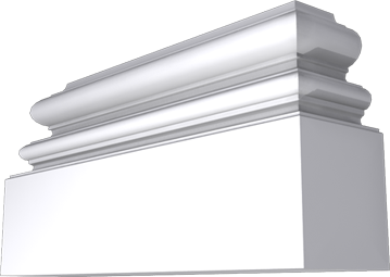 Фасадный декор: База пилястры ПП-810 (Е)