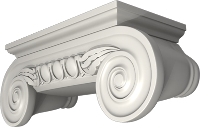 Фасадный декор: Капитель пилястры ПП-8130 (Е)