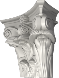 Фасадный декор: Капитель пилястры ПП-8140 (Е)
