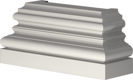 Фасадный декор: База пилястры ПП-8230 (Е)