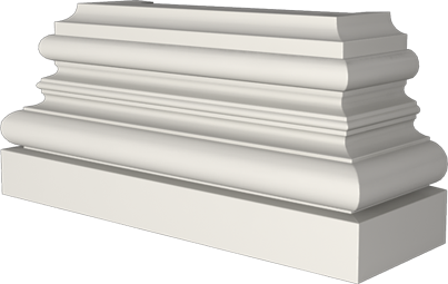 Фасадный декор: База пилястры ПП-8240 (Е)