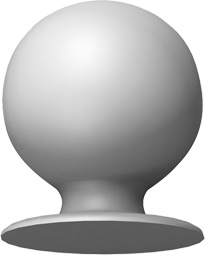 Фасадный декор: Шар ШТ-001