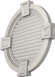 Фасадный декор: Слуховое окно ВР - 001 о