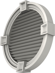 Фасадный декор: Слуховое окно ВР - 003 з