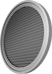 Фасадный декор: Слуховое окно ВР - 008 з