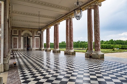 Перистиль дворца Большой Трианон в Версале (Le Peristyle Du Grand Trianon Versailles)