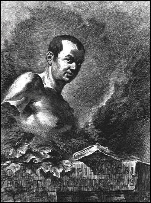 Джованни Баттиста Пиранези (Giovanni Battista Piranesi), 4 октября 1720 г., Мольяно-Венето &ndash; 9 ноября 1778 г., Рим. Итальянский архитектор, археолог и художник-график, виртуоз архитектурных пейзажей. Автопортрет, 1760 г.